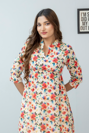 Meadow Bloom Midi Dress