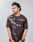 Botanical Choclate Tee
