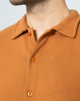 Textured Core Ottoman Mustard Shirt