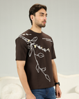 Botanical Choclate Tee