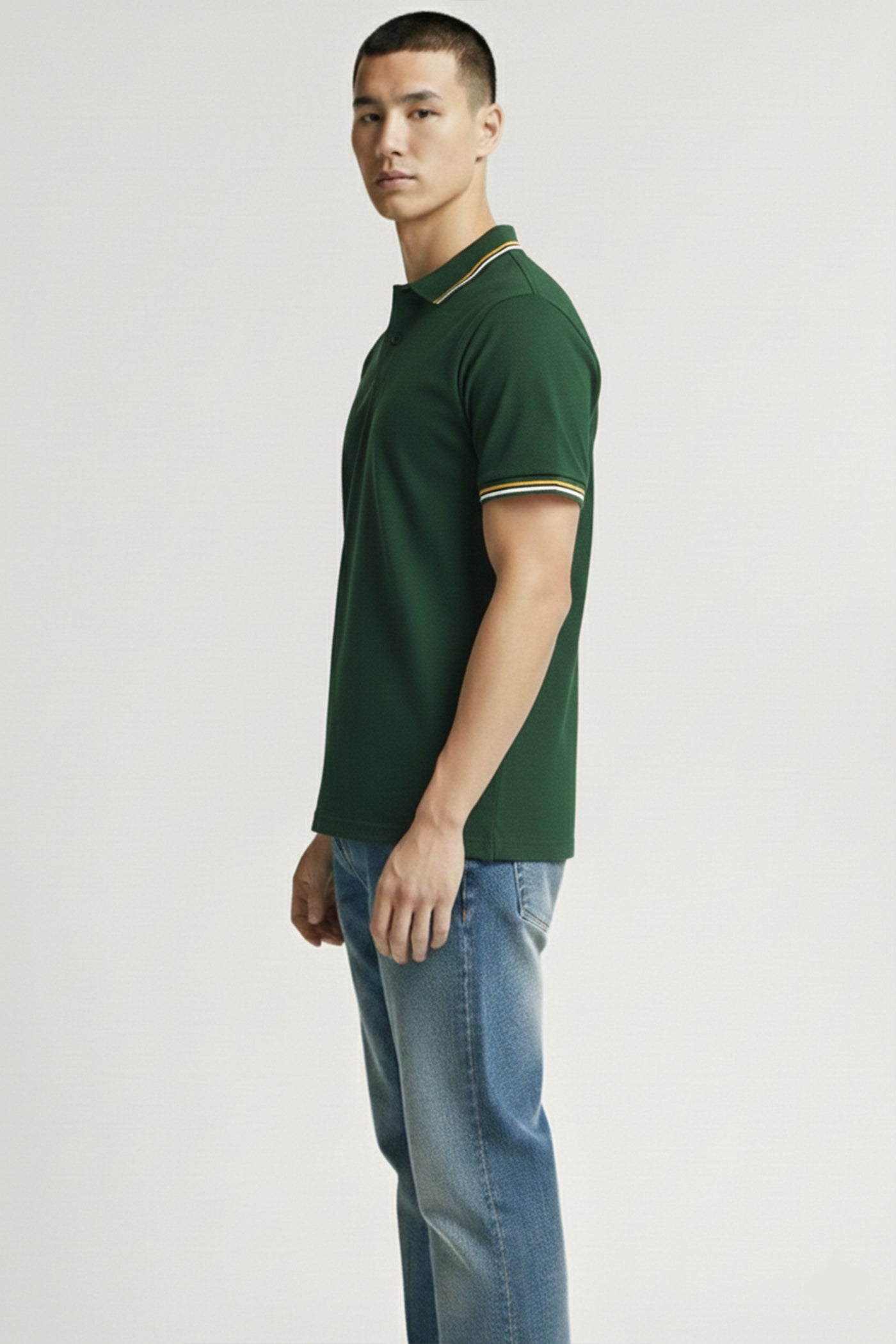 Tree Top Cotton Polo Shirt