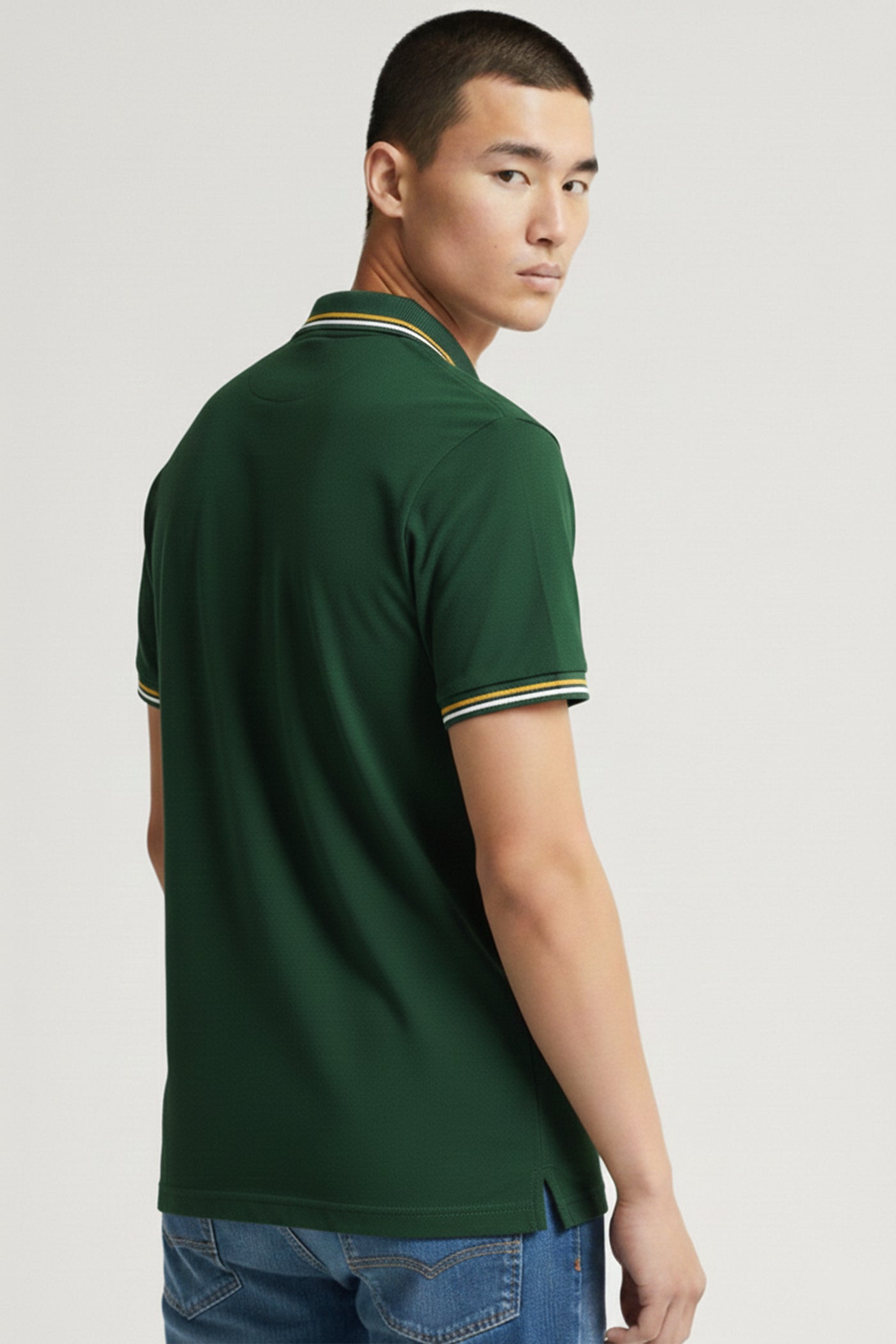 Tree Top Cotton Polo Shirt