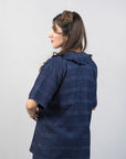 Velour Navy Lounge Co-Ord