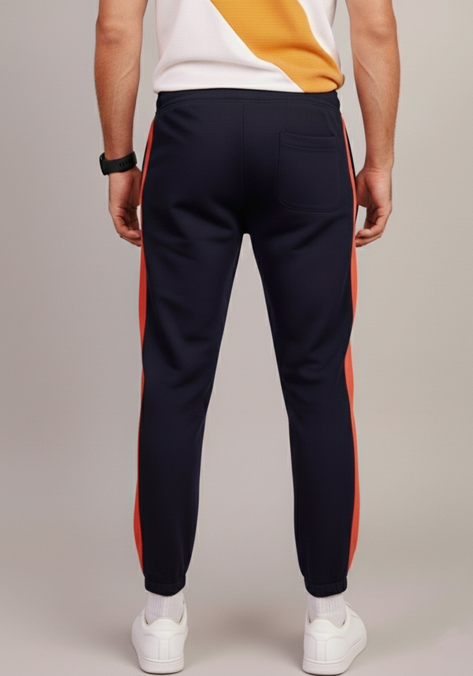 Strip Set Cotton Trouser