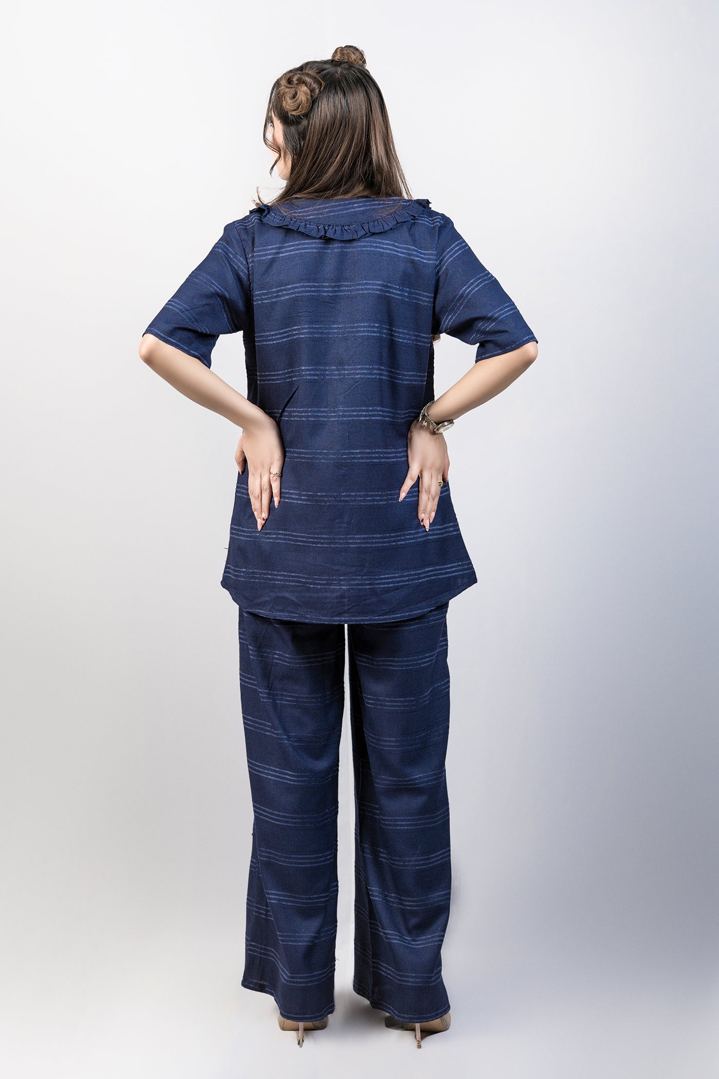 Velour Navy Lounge Co-Ord