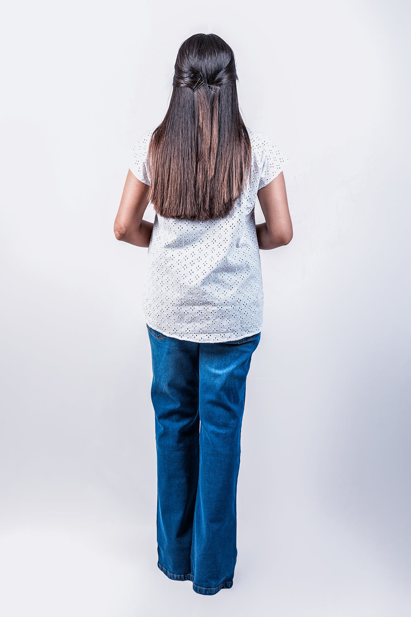 Luxe Chikan Top