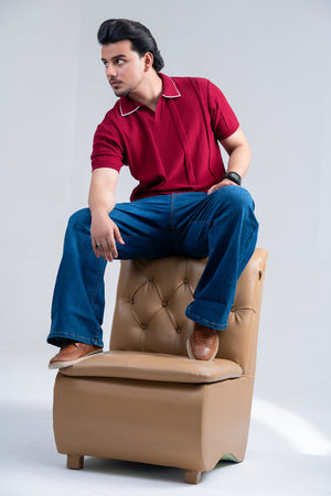 Atelier Vine Knitted Polo