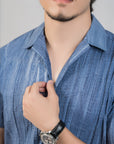 Blue Horizon Linen Shirt