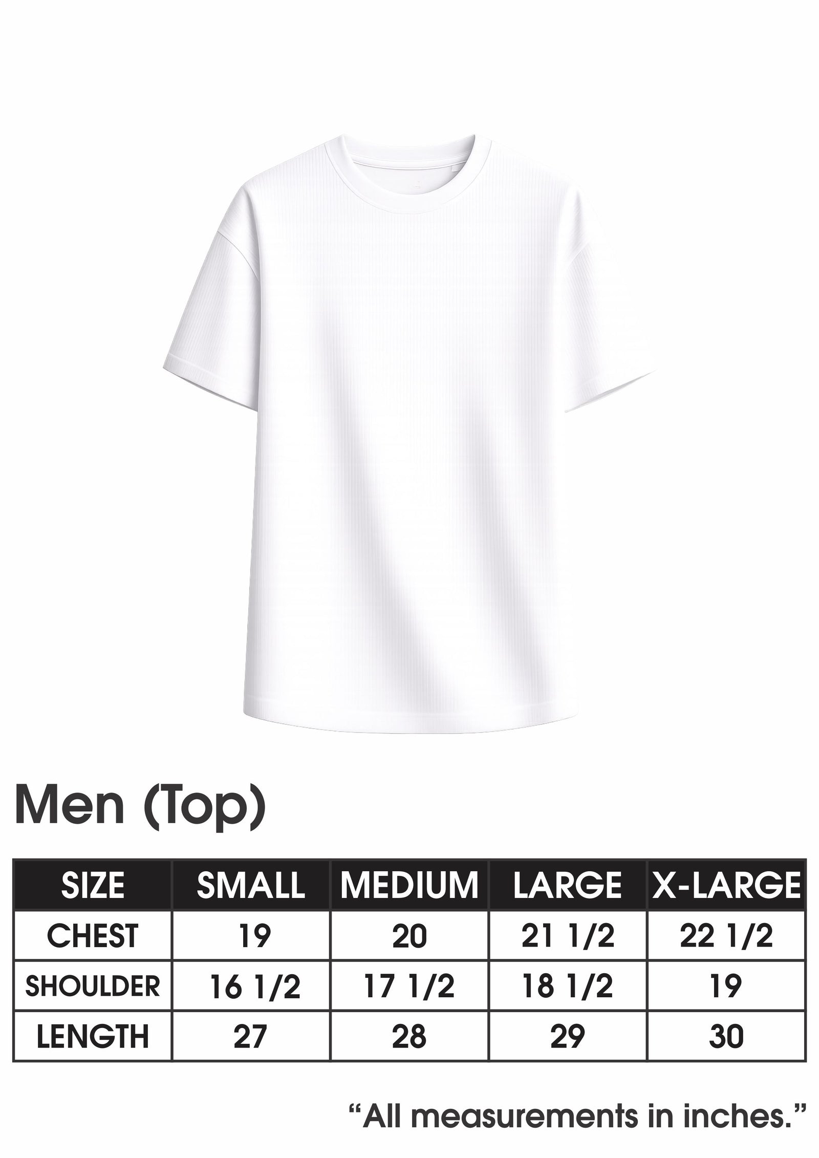Aurelian White Rib Crew Tee