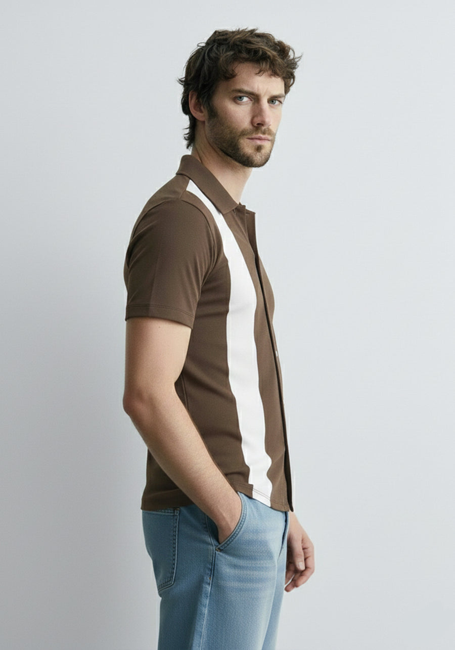 Knit Down Shirt