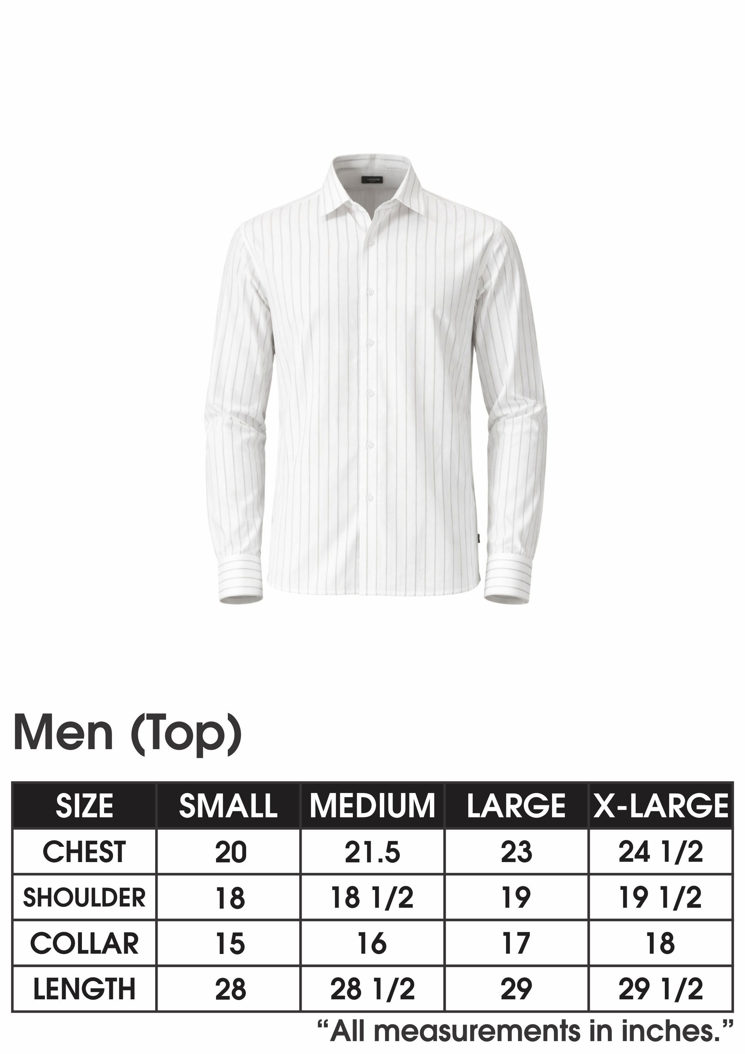 Classic White Stripe Poplin Shirt