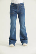 CurveBloom Bootcut Denim Jeans
