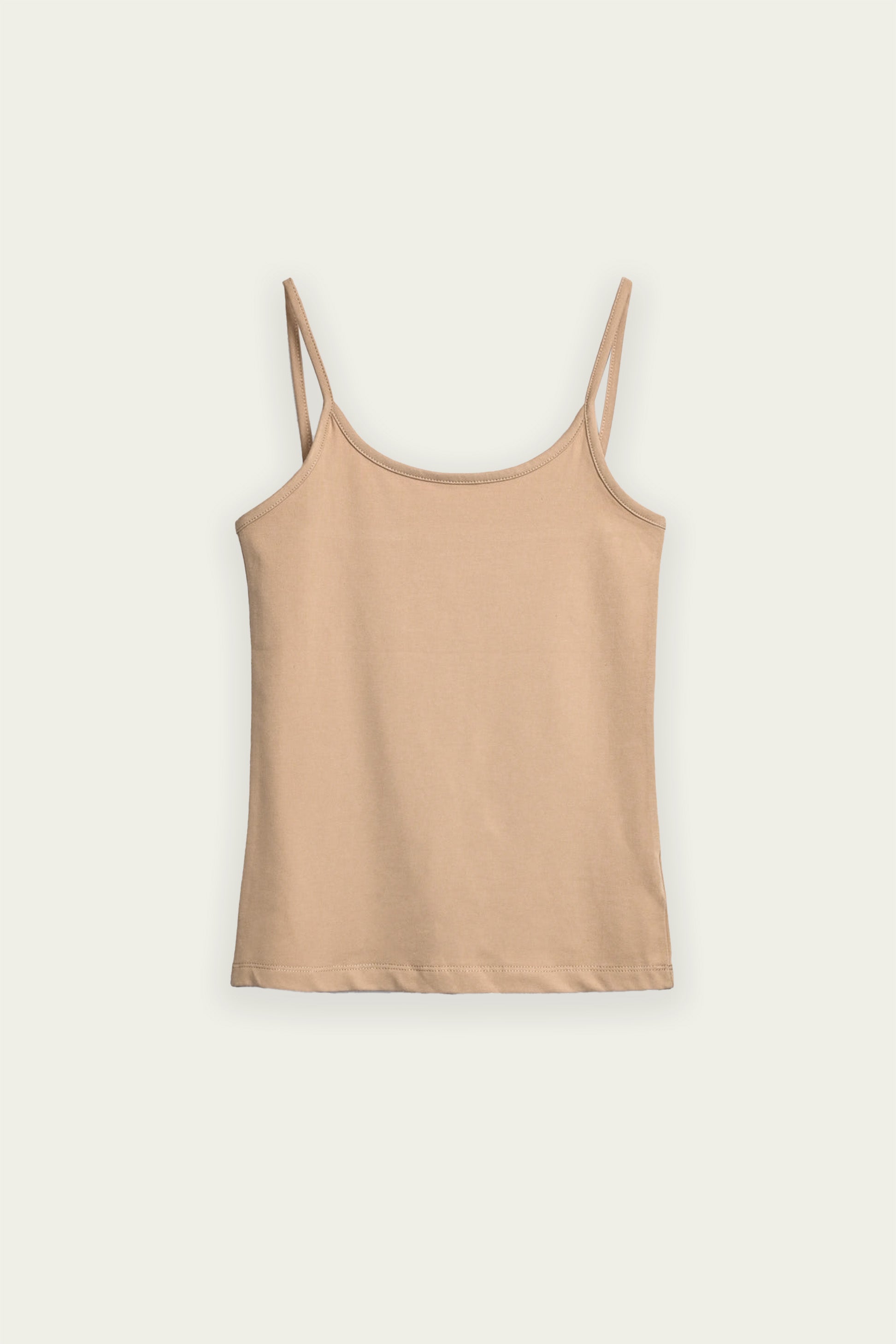 A purple tank top for women, made from a blend of cotton and spandex, displayed against a plain background.