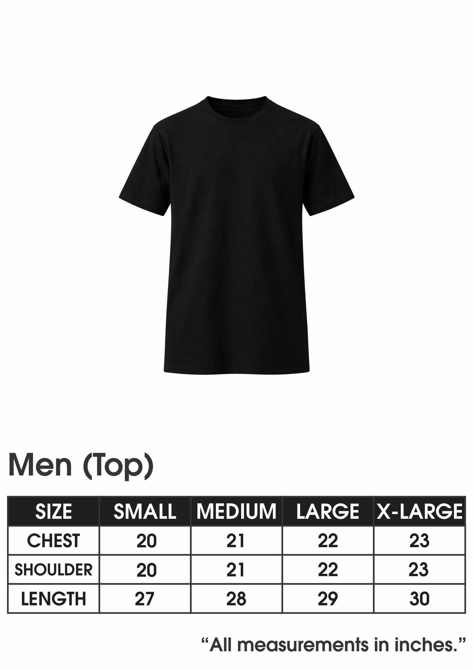 Eclipse Essential Black Tee