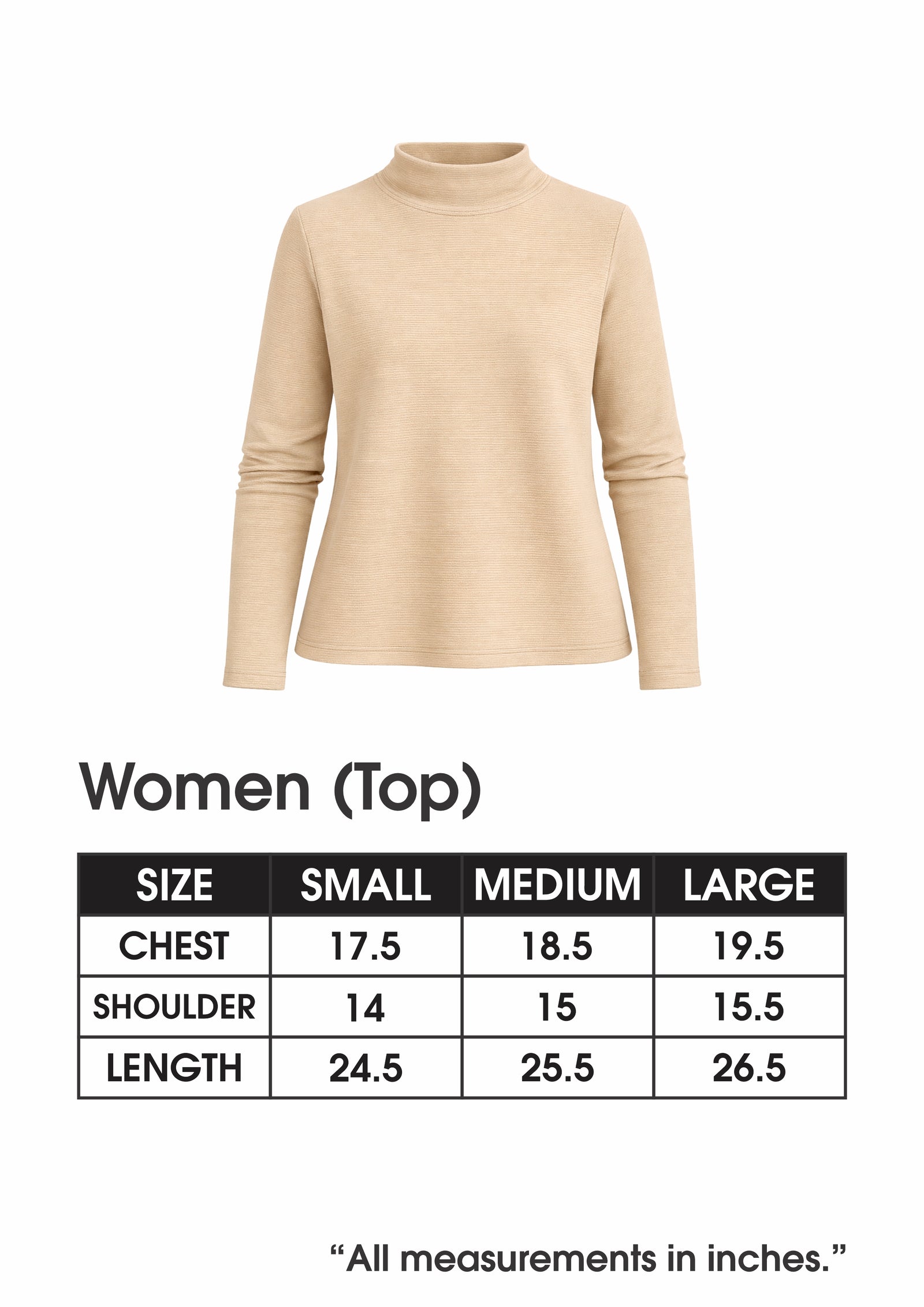 Elara Softline Mock Neck Tee