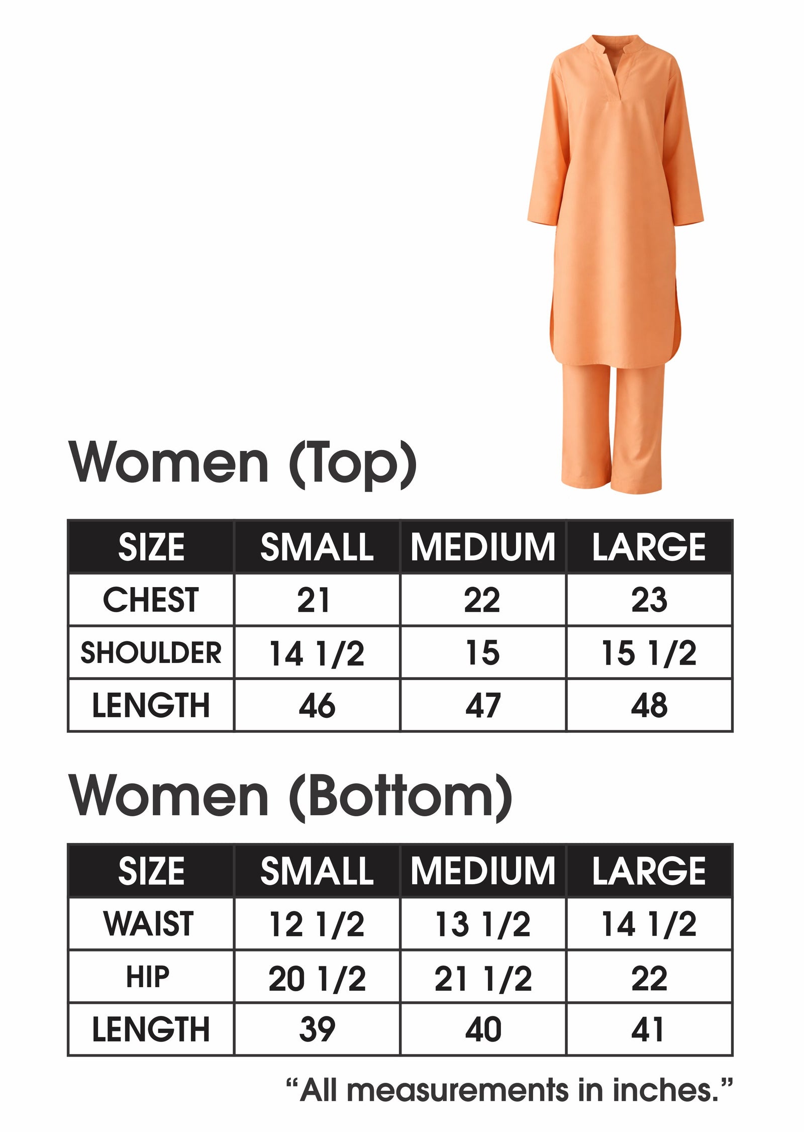 Elina Minimal Peach Ensemble