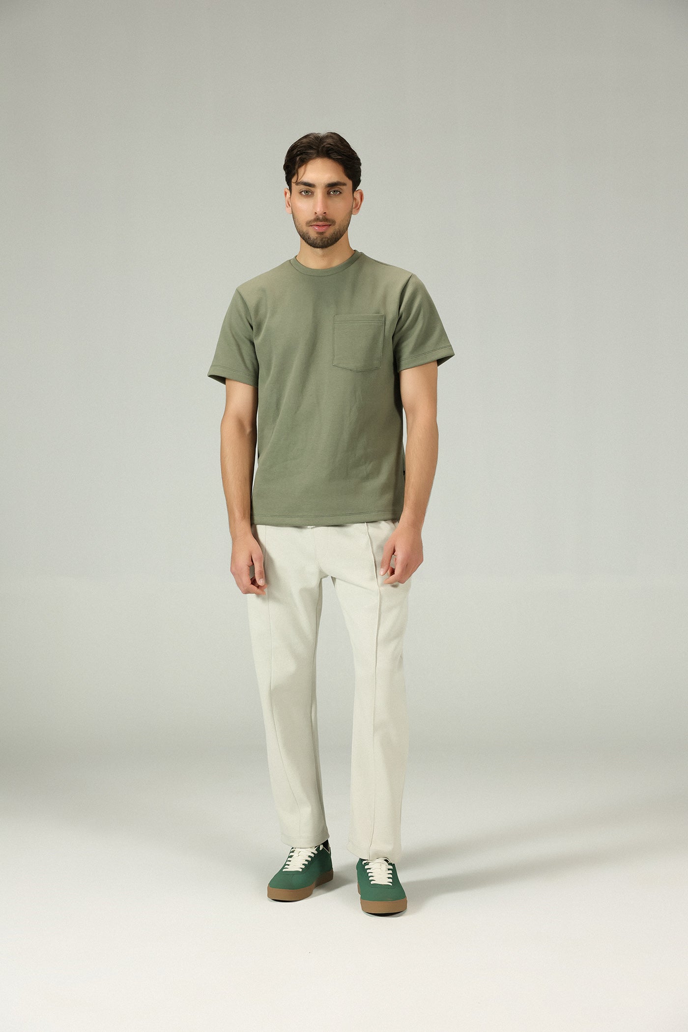 Sage Essential Crew Tee