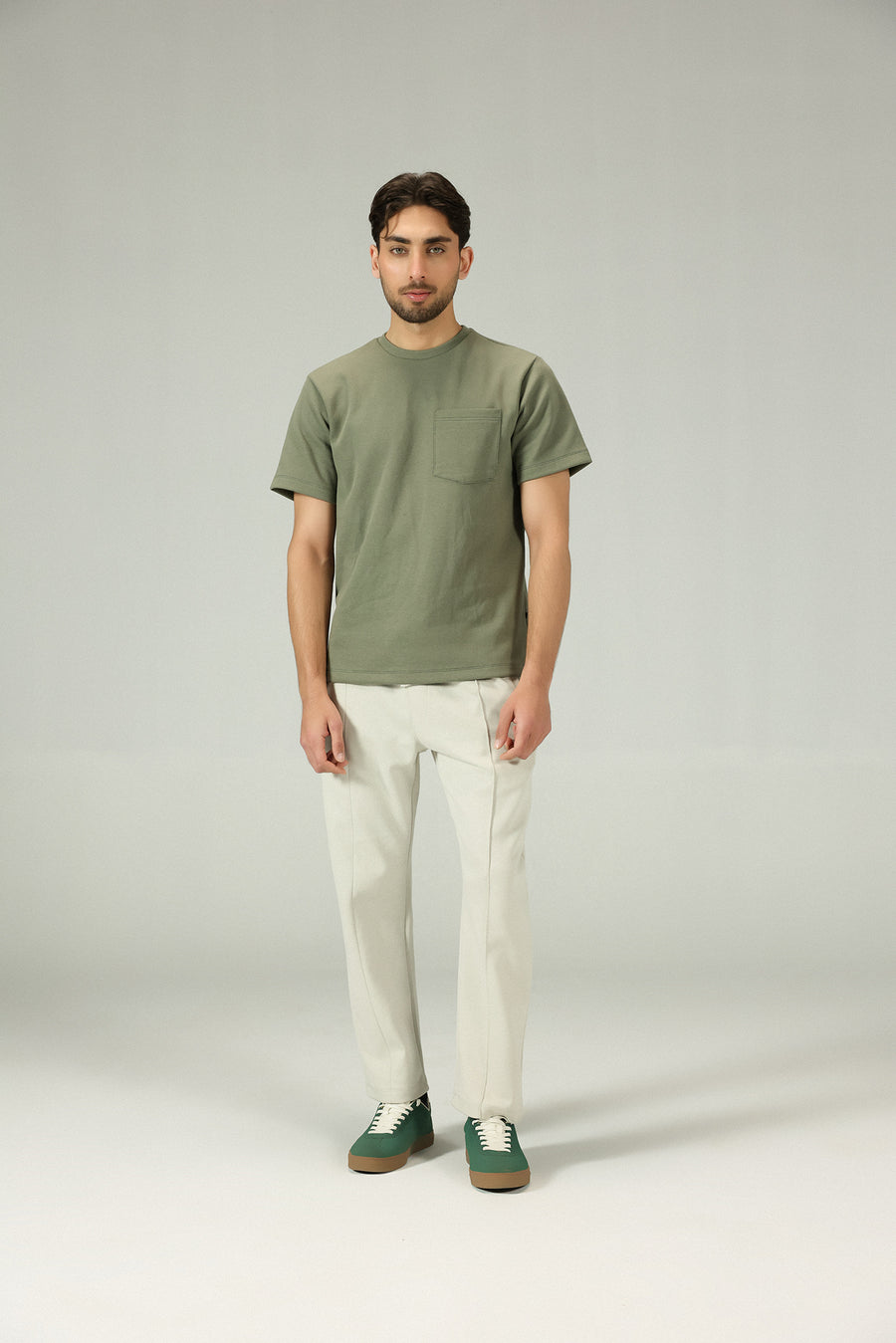 Sage Essential Crew Tee