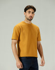 Citrine Core Rib Mustard Tee