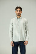 Refined Pastel Check Shirt