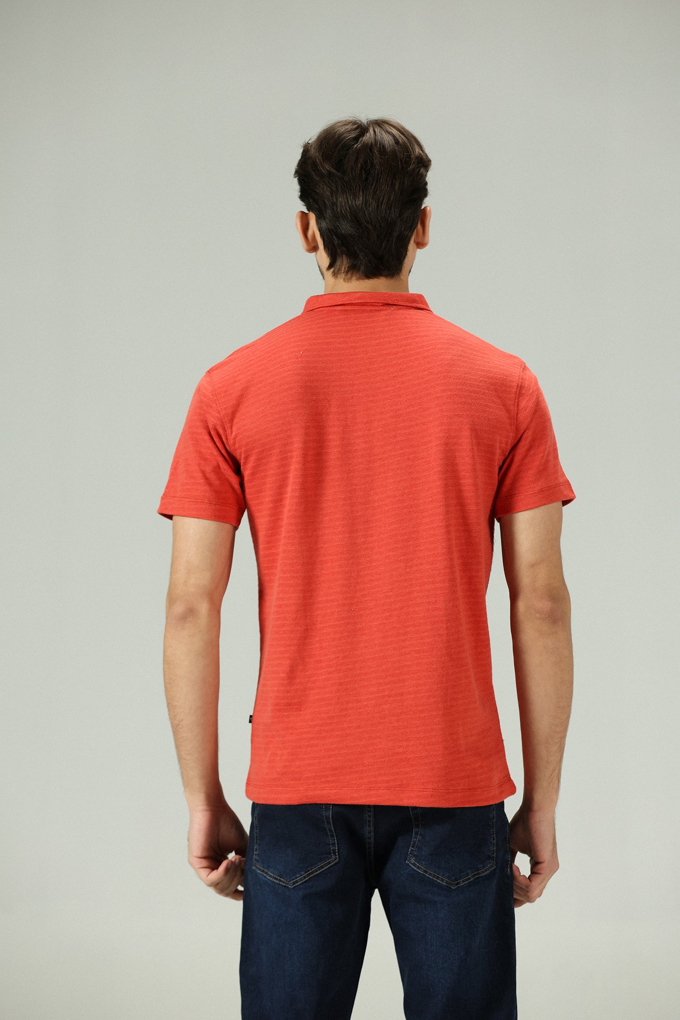 Signature Texture Rust Polo