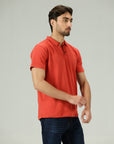 Signature Texture Rust Polo