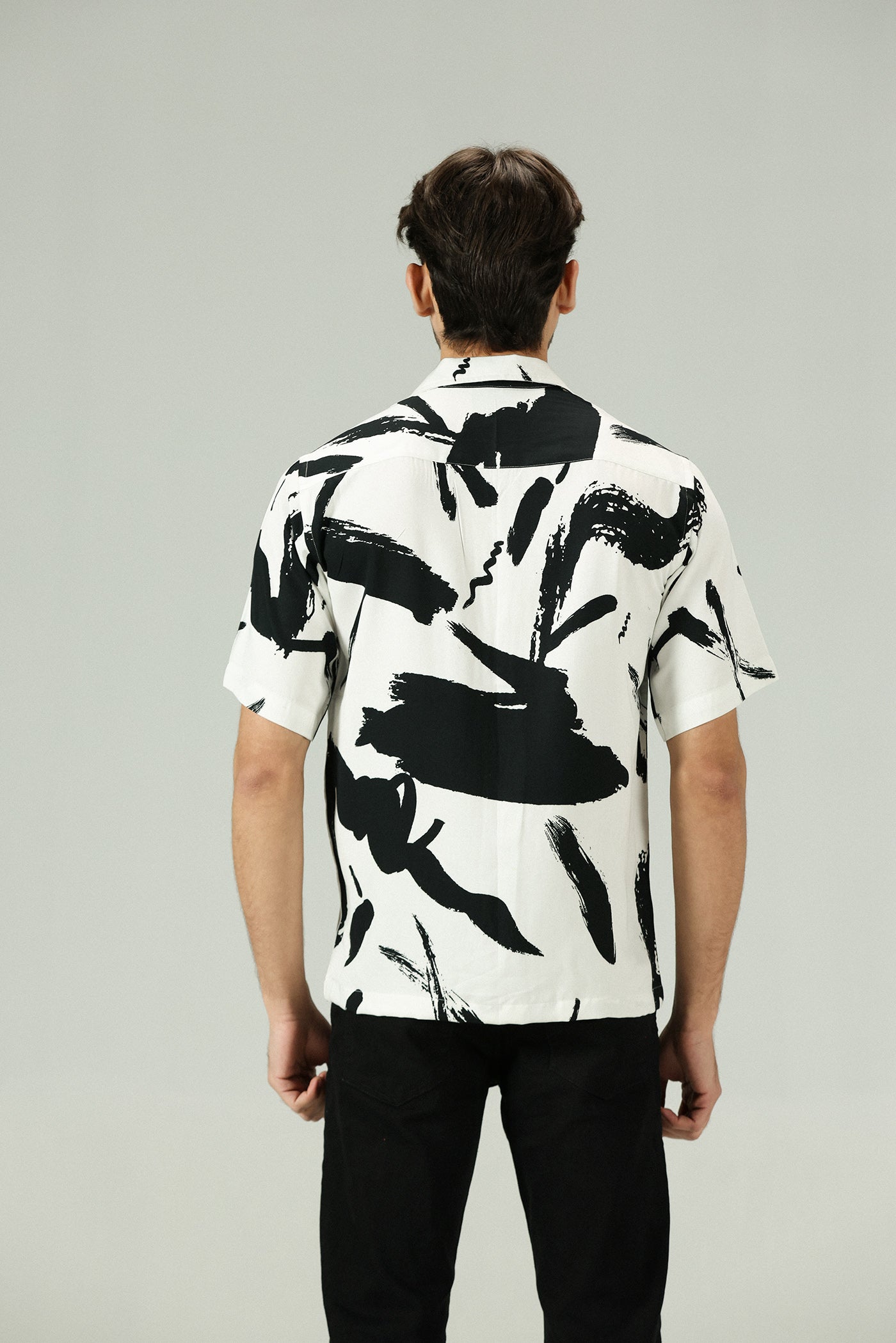 Modern Art Viscose Shirt