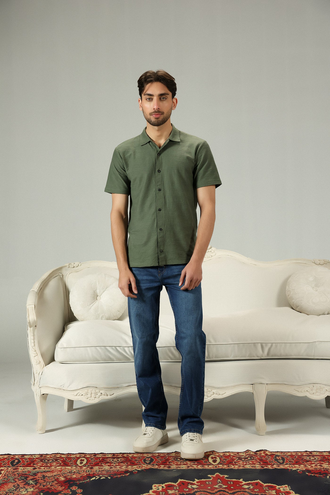 Monarch Green Resort Shirt