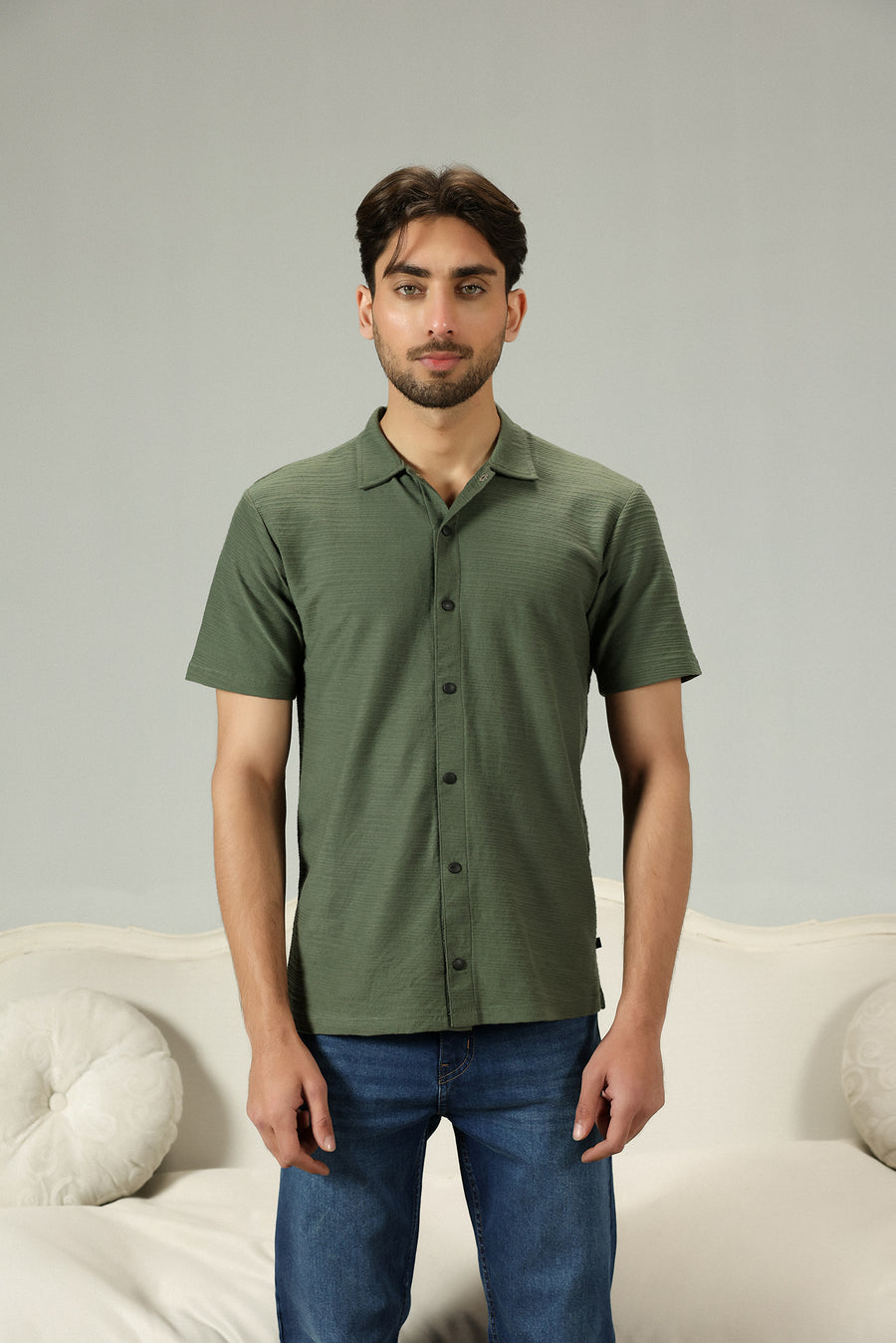 Monarch Green Resort Shirt