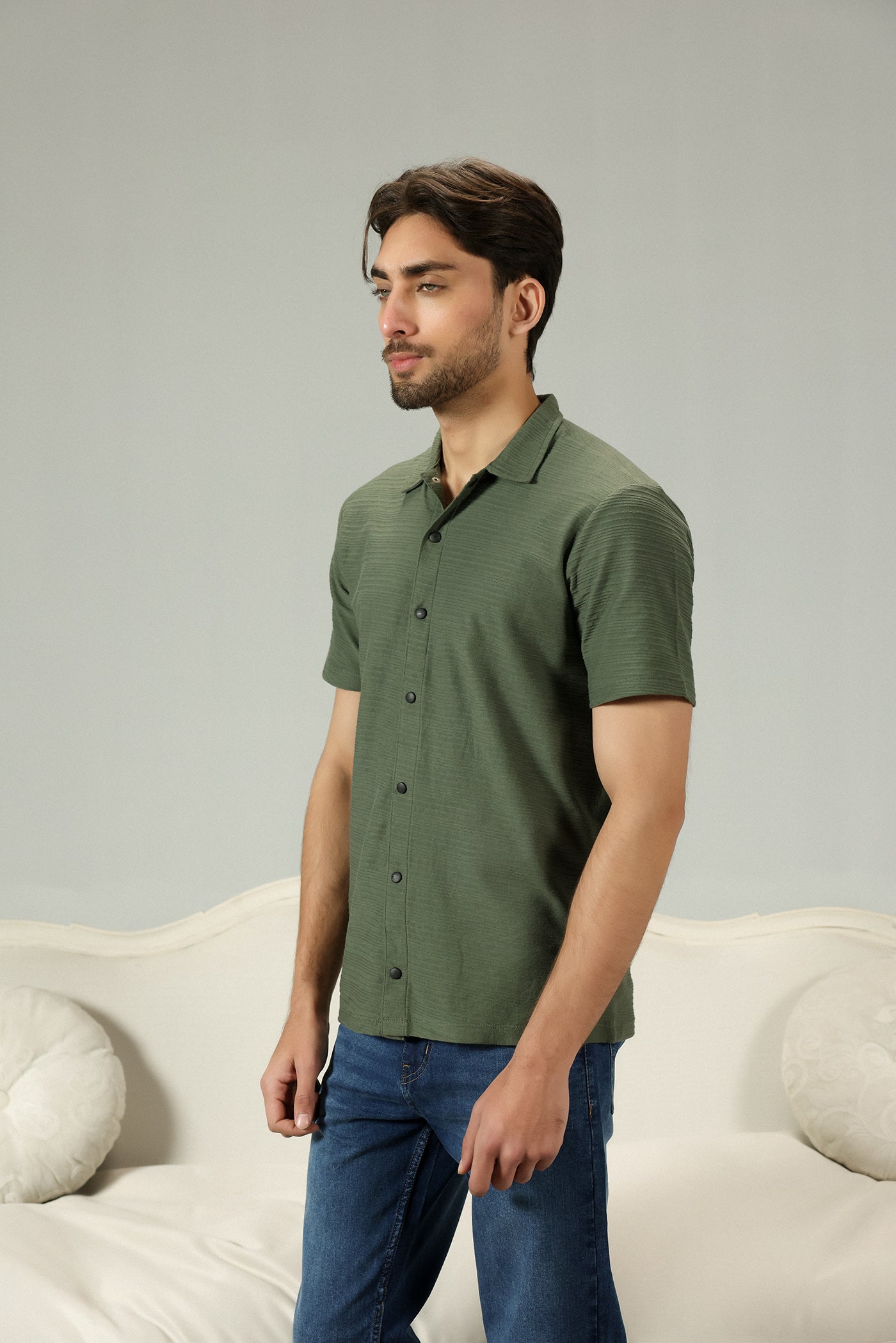 Monarch Green Resort Shirt