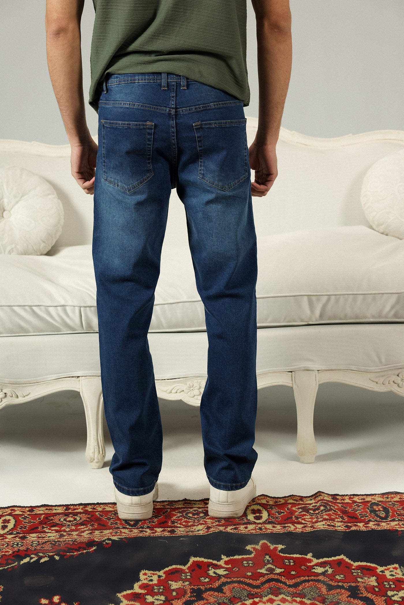 Classic Blue Straight Denim