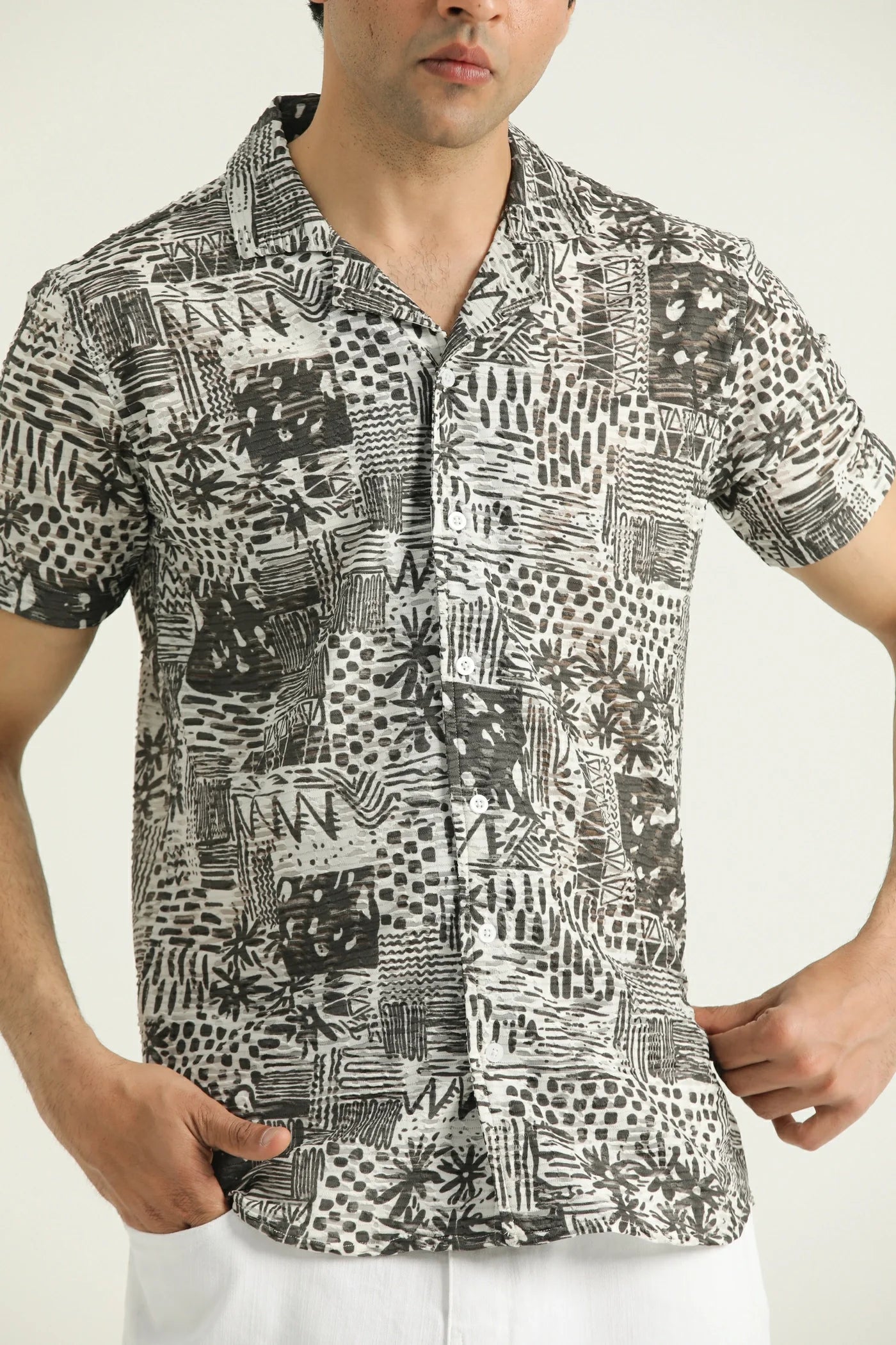 Palm Weave Shirt