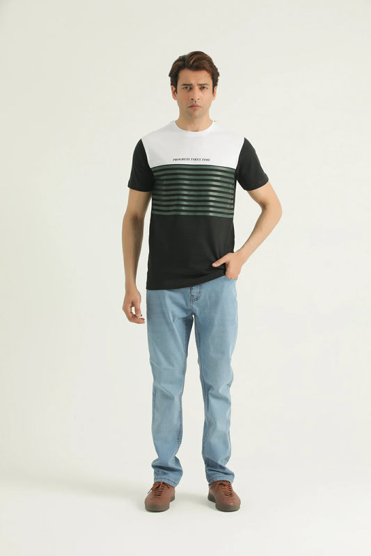 Block Form Tee T-Shirt