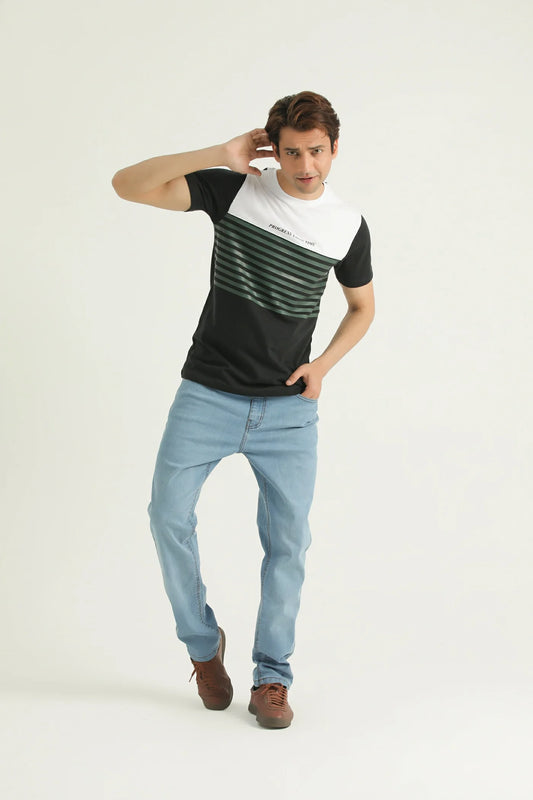 Block Form Tee T-Shirt