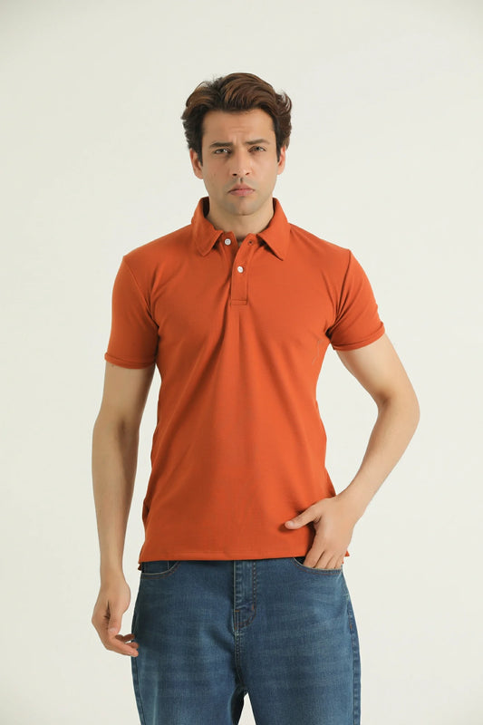 Regular Fit Piqué Polo Shirt