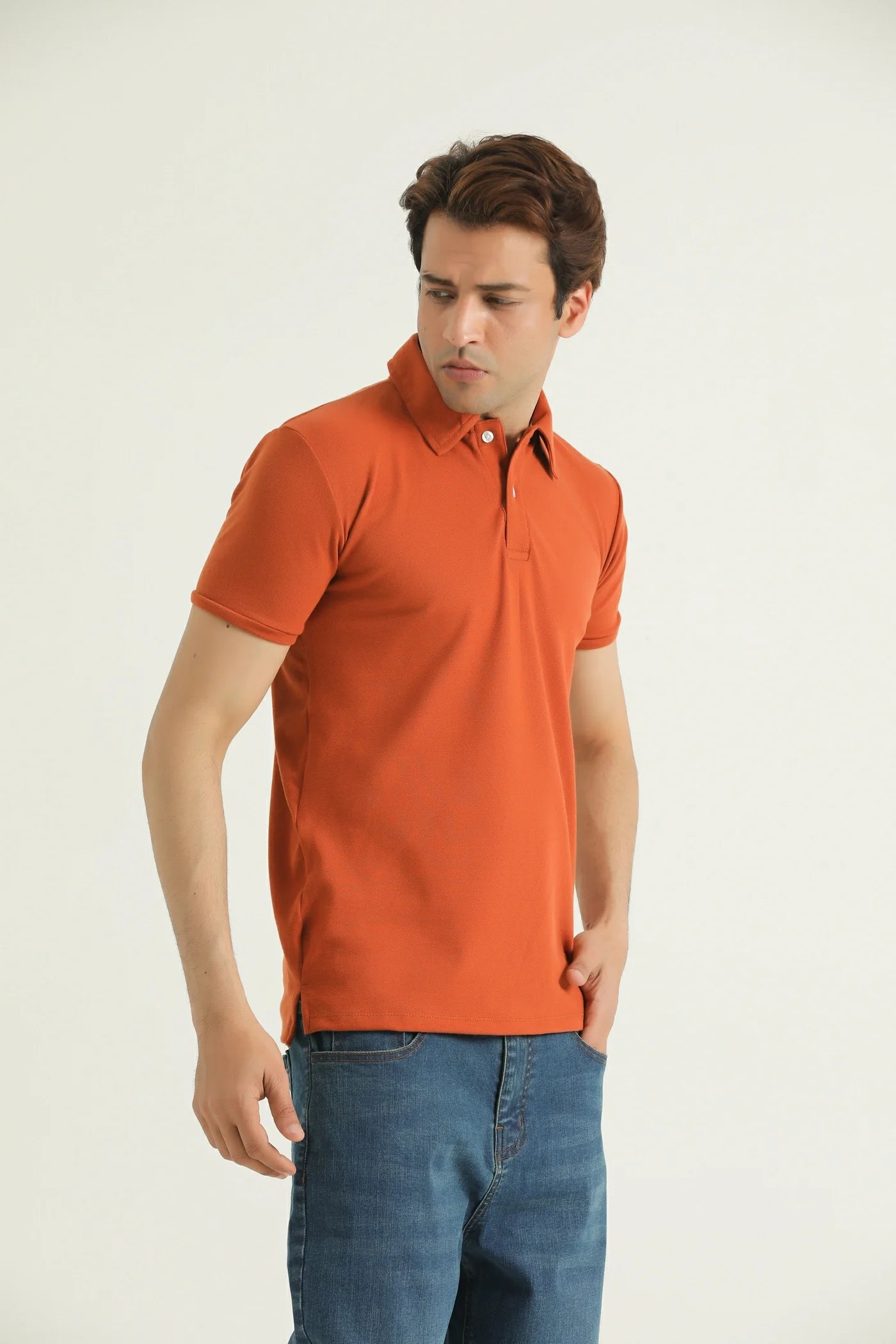 Regular Fit Piqué Polo Shirt