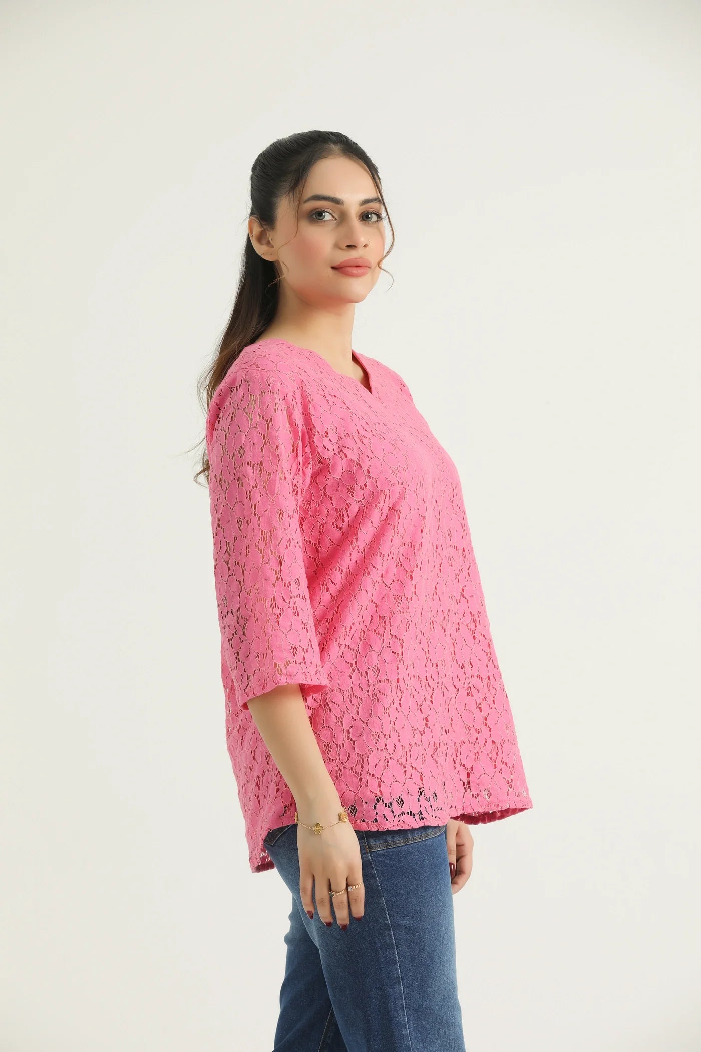 Rose Net Top