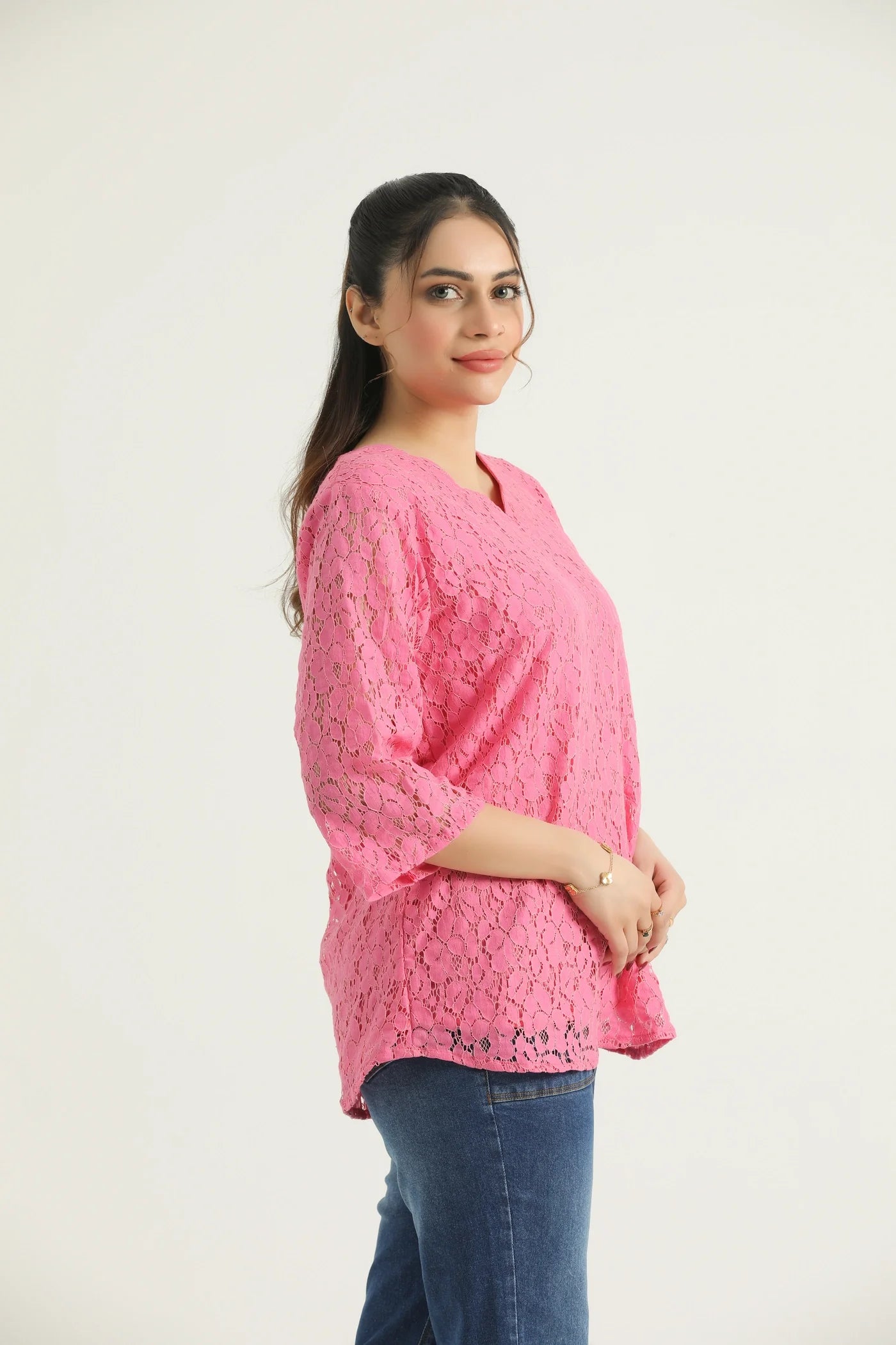 Rose Net Top