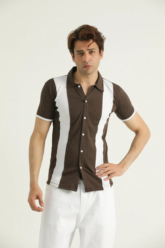 Knit Down Shirt