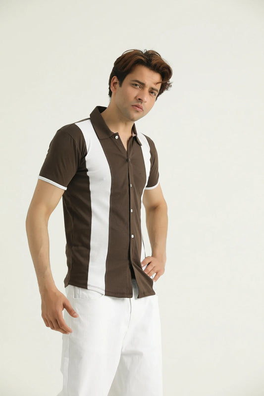 Knit Down Shirt
