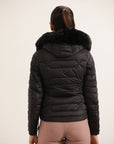 WOMEN BLACK PUFFER JACKET