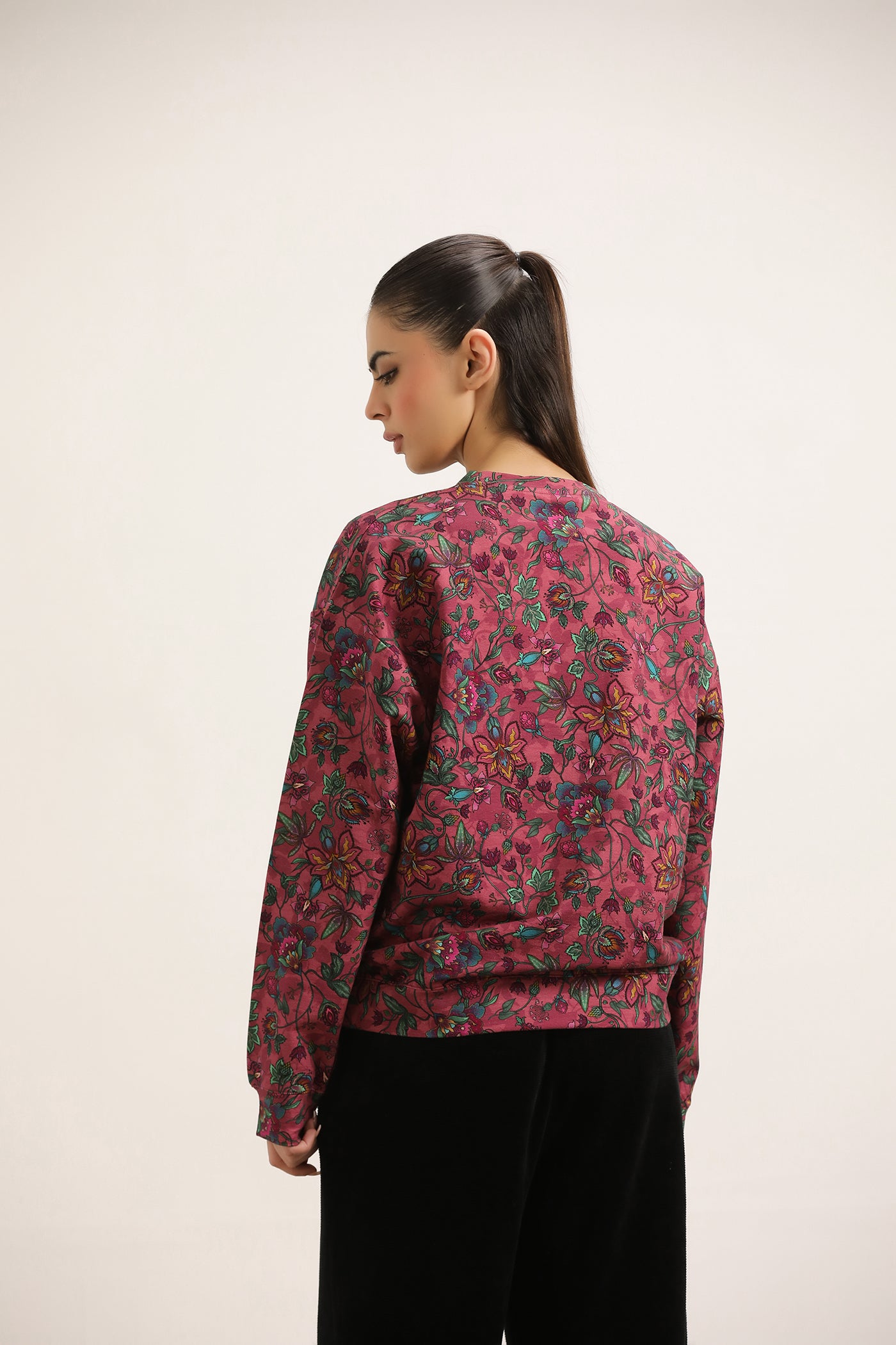 MULBERRY FLORAL SWEATSHIRT