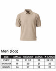 Mesh Sleeves Dune Knitted Polo