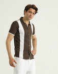 Knit Down Shirt