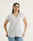 Luxe Chikan Top