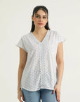 Luxe Chikan Top