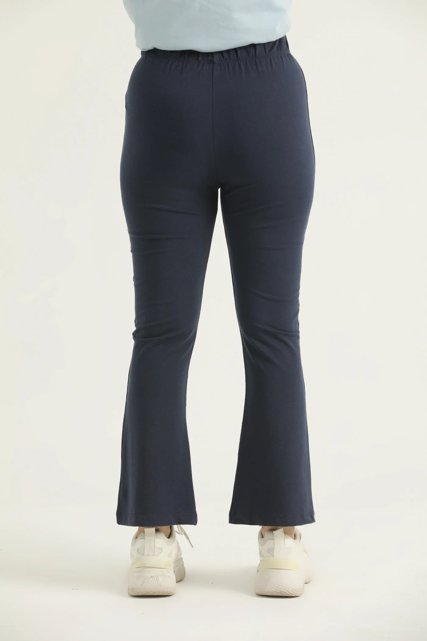 Luxe Fit  Flared Navy Blue Tights