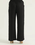 Luxe Loom Black Pants