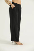 Luxe Loom Black Pants