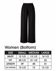 Noir Essential Straight Pants